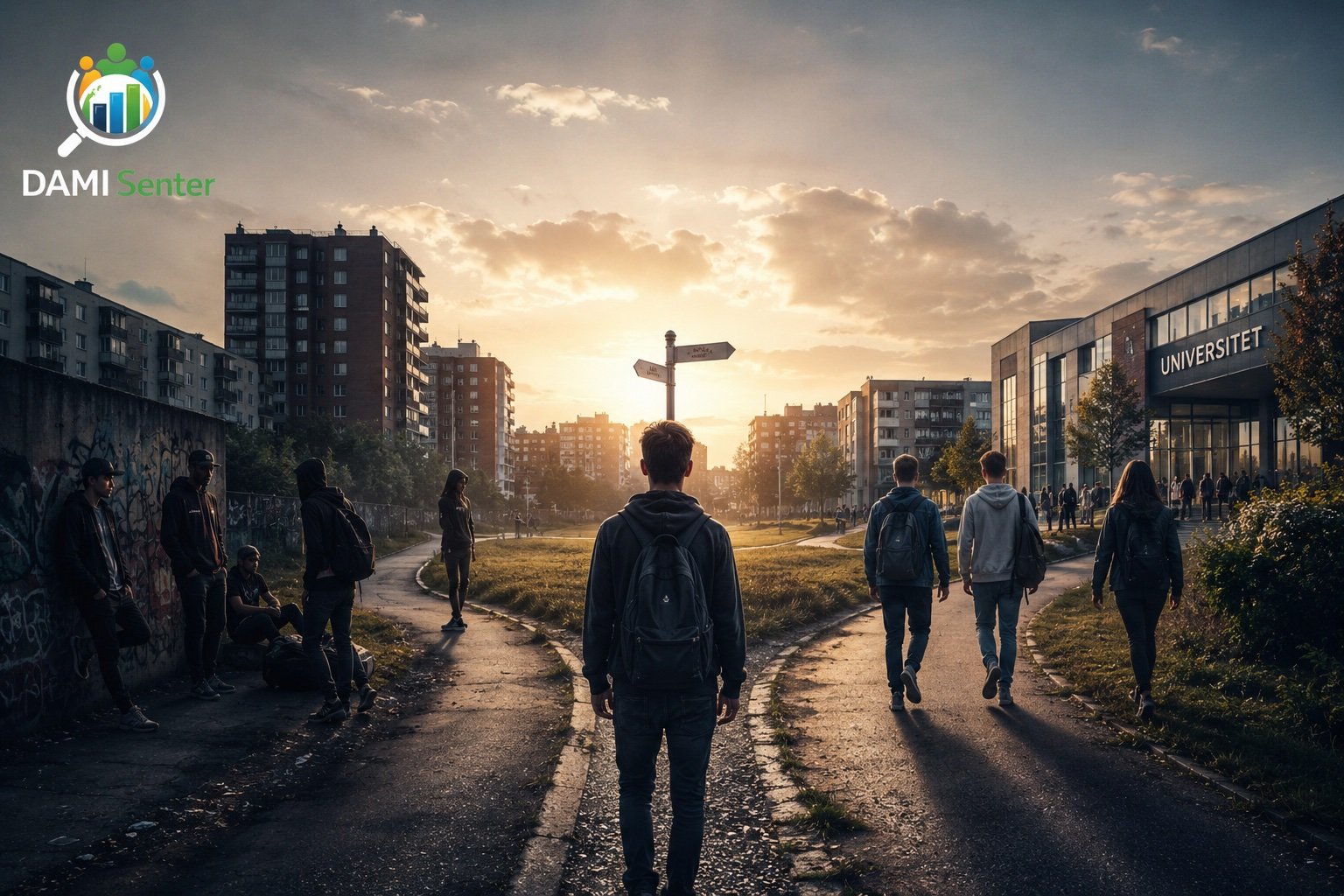 Hvorfor utvikler ikke alle ungdommer i samme nabolag avvikende atferd?