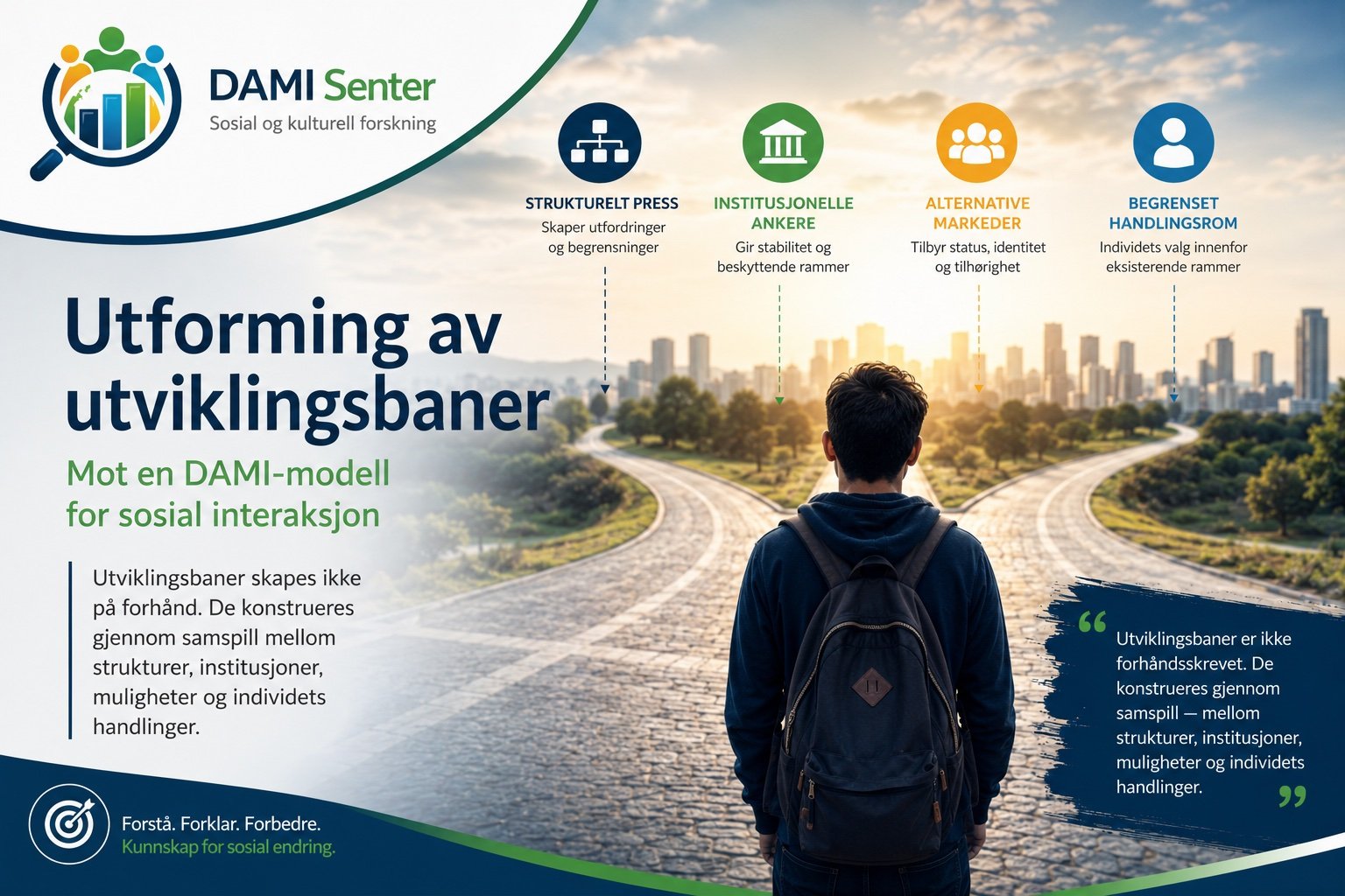 Utforming av utviklingsbaner – mot en DAMI-modell for sosial interaksjon